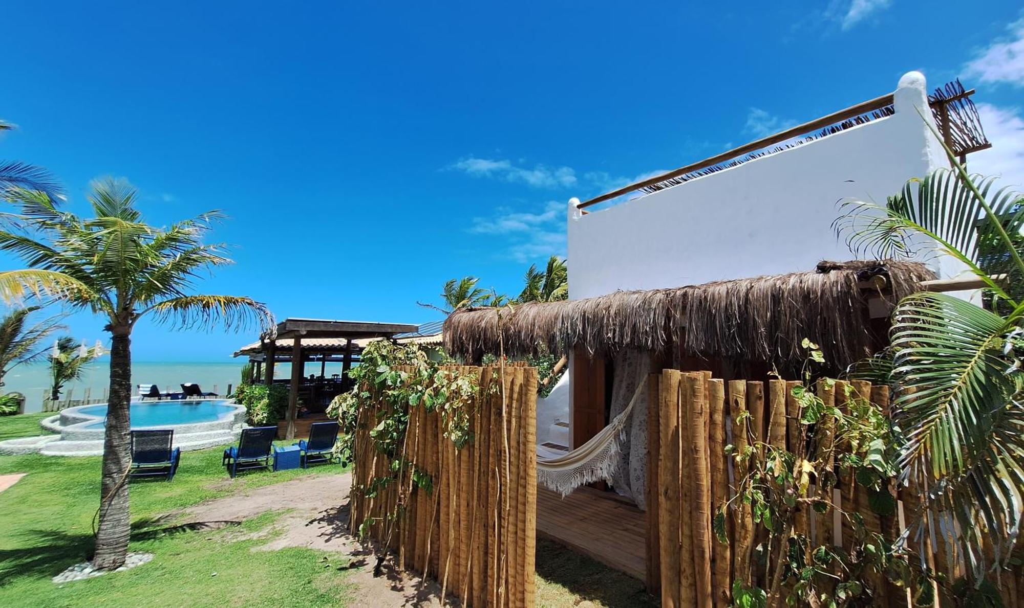 Pousada San Antonio Praia Caraíva エクステリア 写真
